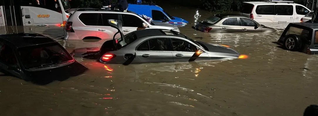 Caos en la Autopista Norte de Bogotá