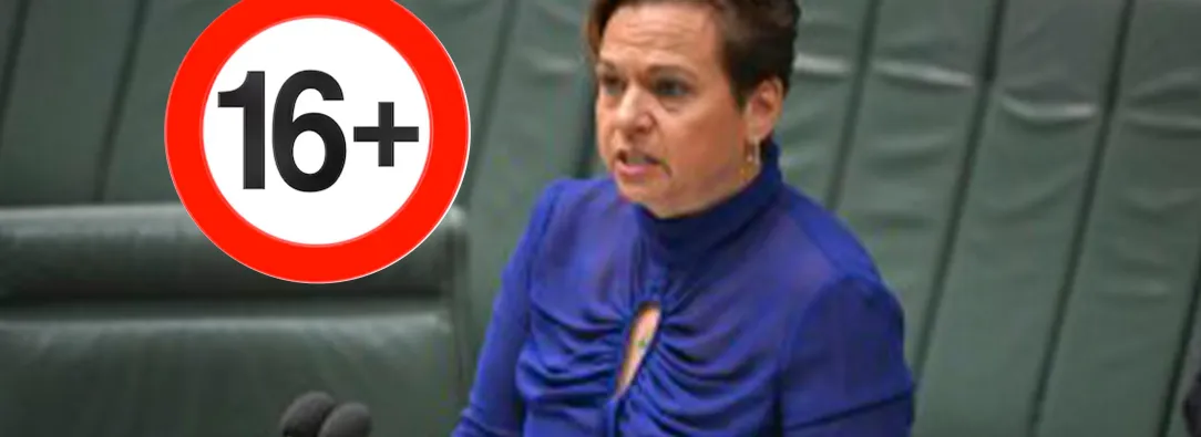 La ministra de Comunicaciones de Australia, Michelle Rowland, presenta el Proyecto de Ley de Enmienda a la Seguridad en Línea en la Cámara de Representantes del Parlamento, el jueves 21 de noviembre de 2024, en Canberra. (Mick Tsikas/AAP Image vía AP)