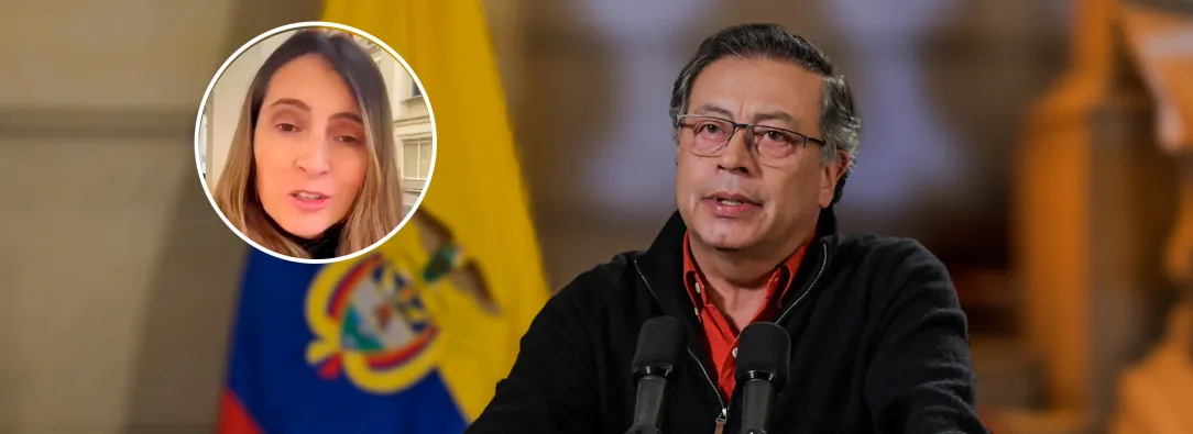 Presidente Petro y la senadora Valencia