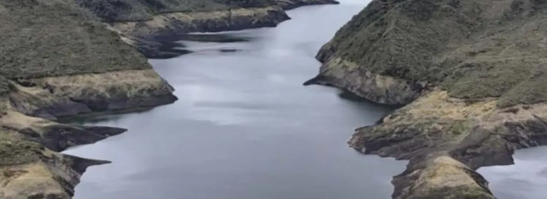 Sistema de embalses para Bogotá. / Foto: Acueducto de Bogotá.