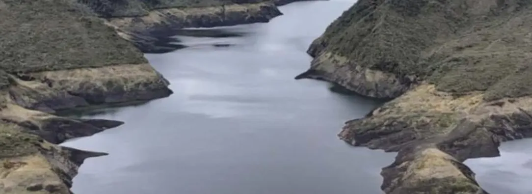 Embalses del Sistema Chingaza. / Foto: Acueducto de Bogotá.