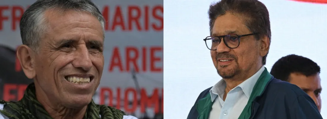 Futuro de las negociaciones de paz con la división de la Segunda Marquetalia. / Fotos: AFP.