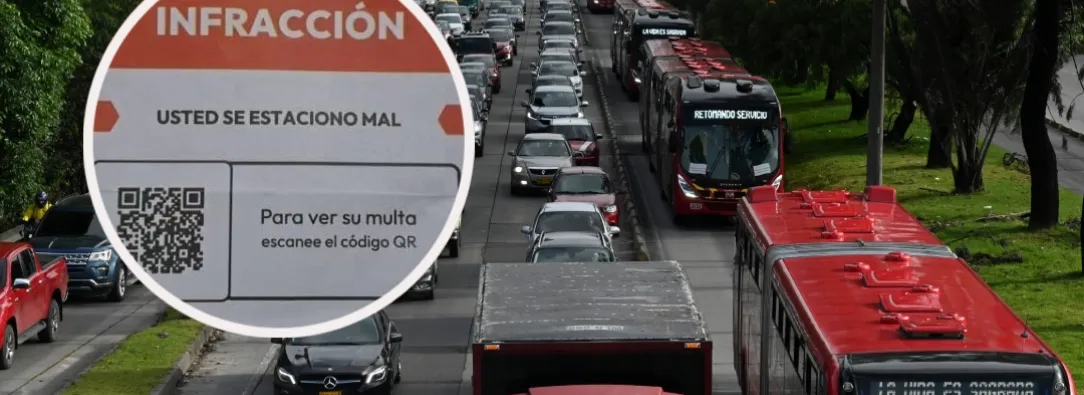 Nueva modalidad de estafa en Colombia. / Fotos: AFP y X.