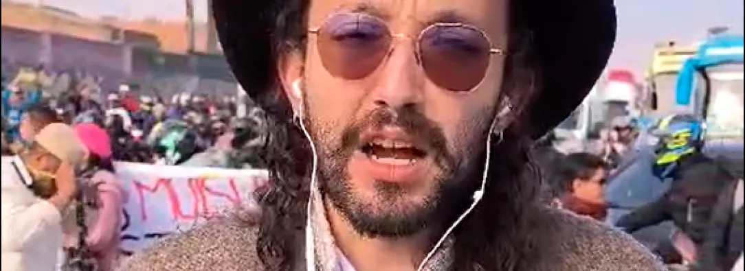 Bloqueo en la Autopista Sur