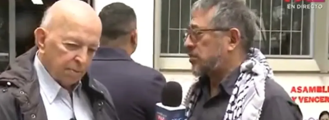 Otty Patiño sobre la paz en Colombia. / Foto: Captura de video.