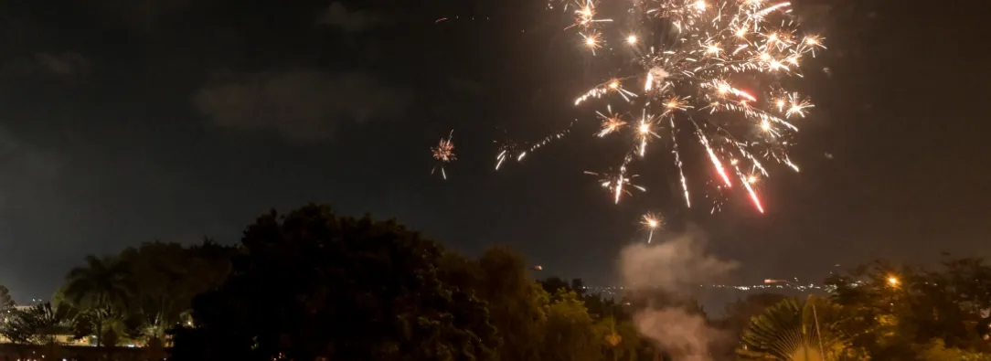 Cifra de quemados con pólvora en Antioquia. / Foto: AFP.