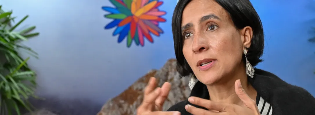 Susana Muhamad según la revista Time. / Foto: AFP.