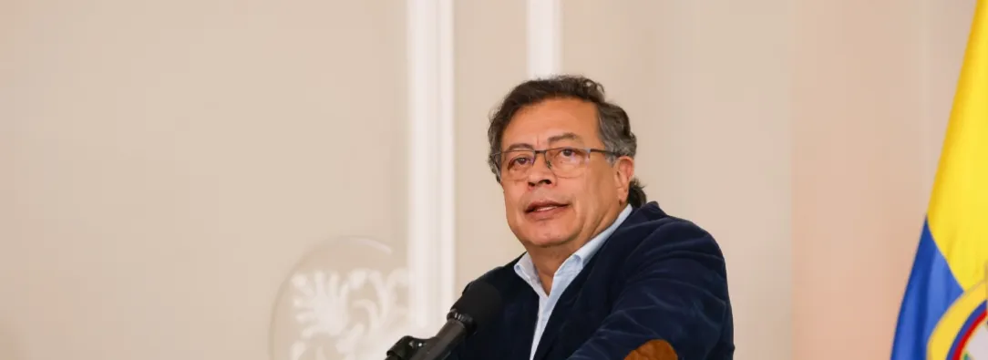 Petro explica por qué buscaría renegociar los TLC con EE.UU y Europa. / Foto: Presidencia de la República.