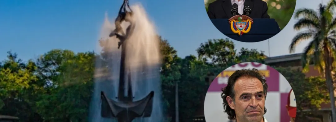 Problema de financiación en la UdeA. / Fotos: UdeA y AFP.