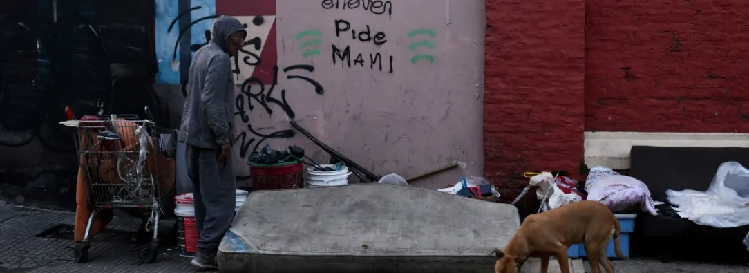 La crisis de los “sin techo” en Buenos Aires