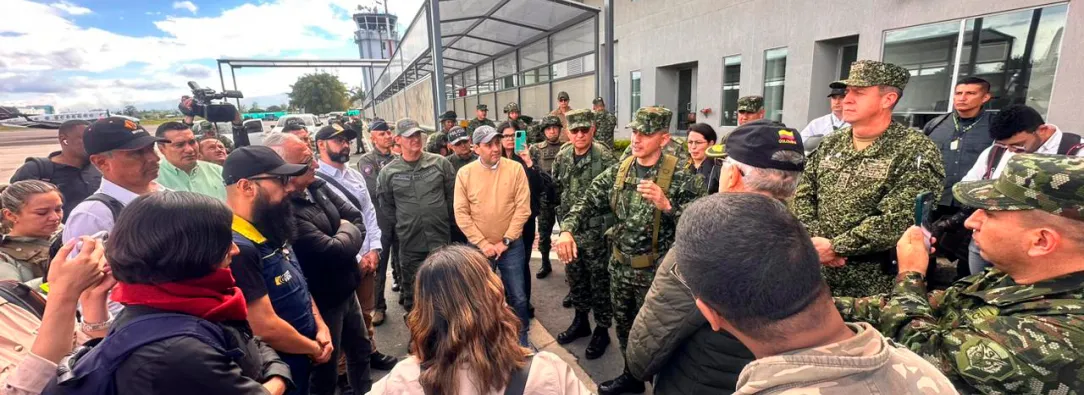 Tropas del Ejército Nacional refuerzan seguridad en Cajibío y El Plateado, Cauca, para prevenir acciones terroristas