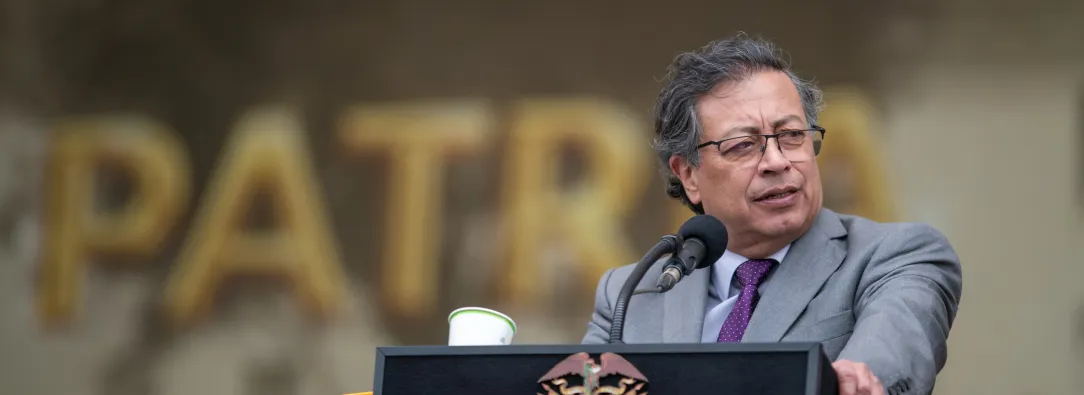 Petro destaca reducción de homicidios y masacres en Colombia