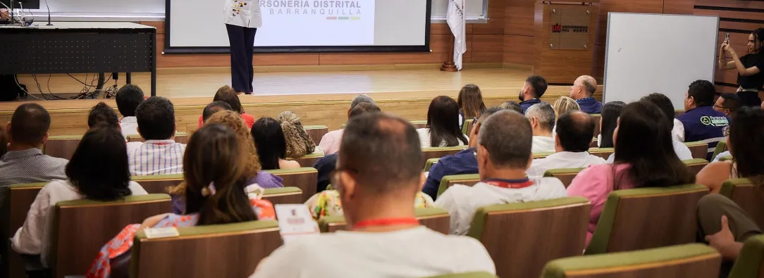 Defensora del Pueblo conmemorando el Día Internacional de los Derechos Humanos