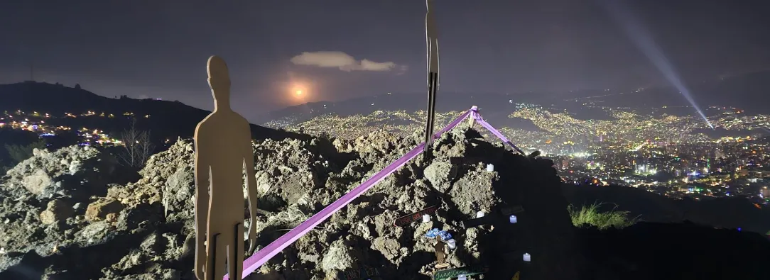 La Escombrera, Comuna 13 de Medellín, epicentro donde se encontraron a las víctimas.