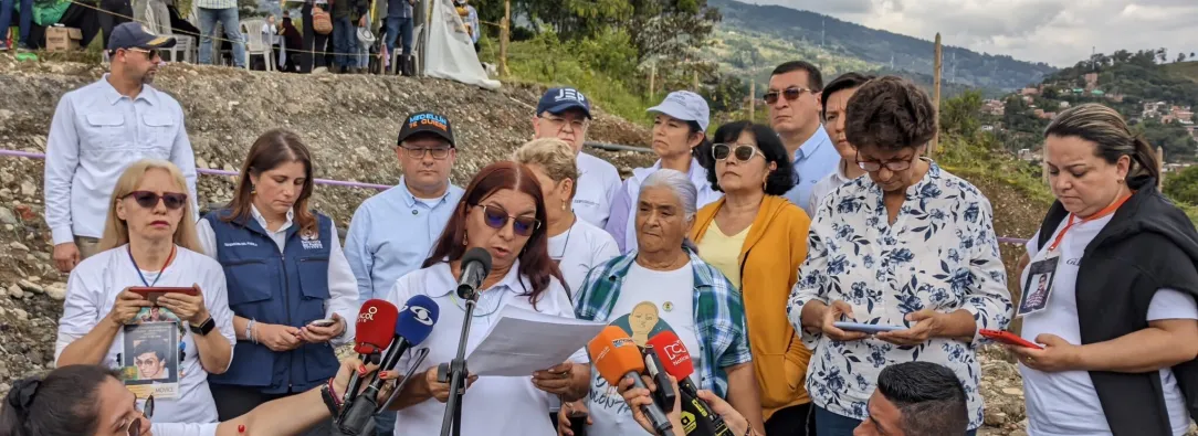 "Sí sucedió, si hay crímenes, lo que vemos acá son escenas de delitos", presidente de la JEP sobre hallazgos en La Escombrera