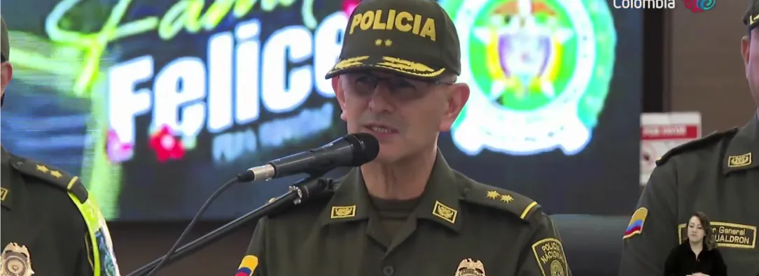 Homicidios en Colombia bajaron 52% durante Nochebuena 2024