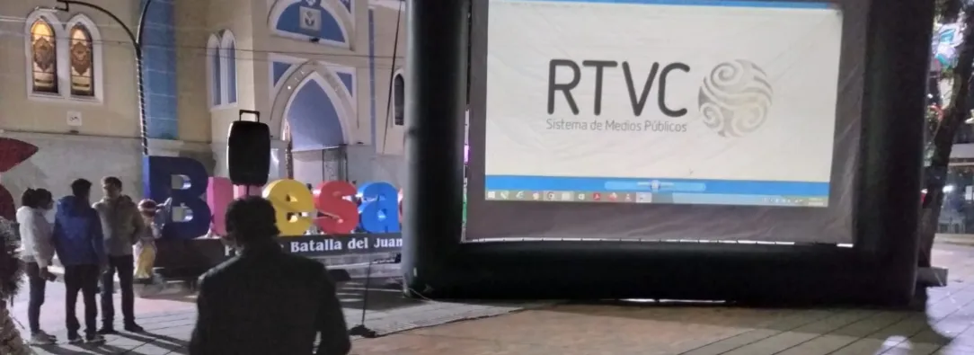 RTVCPlay lleva el cine a las regiones. / Foto: Cortesía.