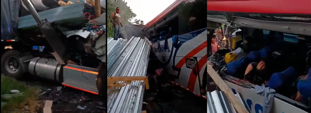 Accidente en carretera del Magdalena