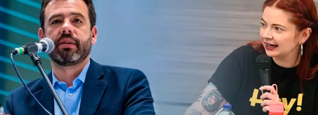 Carlos Galán y Heidy Sánchez, crisis de agua en Bogotá