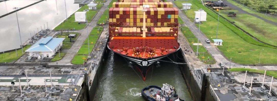Canal de Panamá. / Foto: AFP.