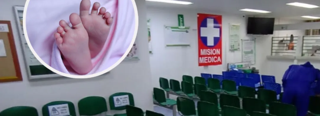 Capturados en caso de bebé de dos meses en Soacha. / Fotos: Facebook Hospital Mario Gaitán y Pixabay.