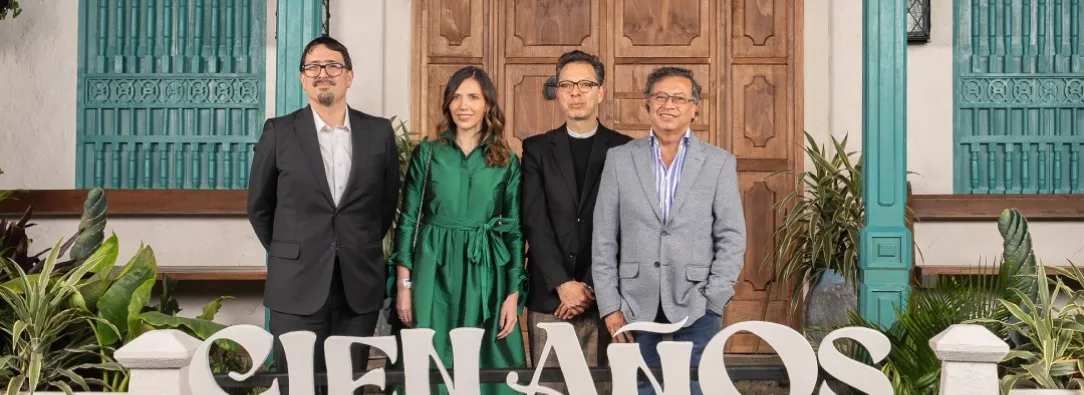 Lanzamiento de Cien años de Soledad. / Foto: Presidencia.