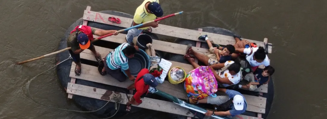 Día del migrante en Colombia. / Foto: AFP.