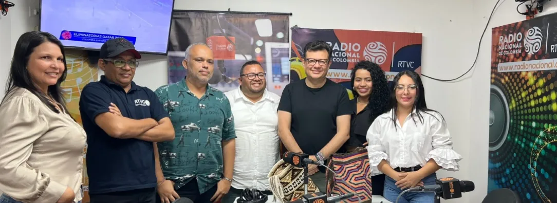 Inauguración de cuatro emisoras de paz en Colombia. / Foto: RTVC.