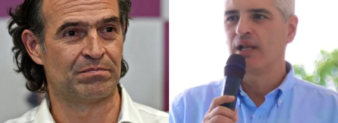 Conflicto Federico Gutiérrez y Andrés Julián Rendón en Antioquia. / Fotos: AFP y Gobernación de Antioquia.