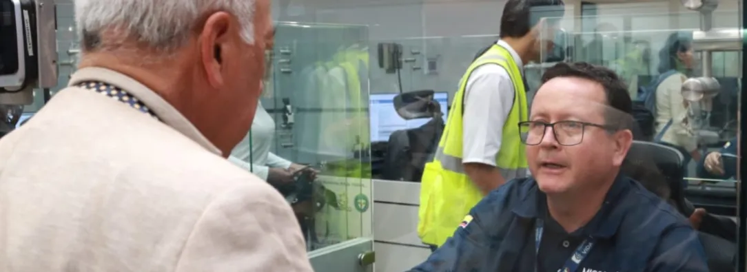 Migración paro indefinido. / Foto: X Migración Colombia.