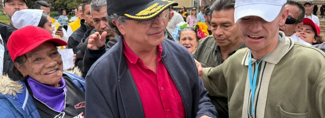 Petro sobre la pobreza en Colombia. / Foto: RTVC - Andrés Moreno.