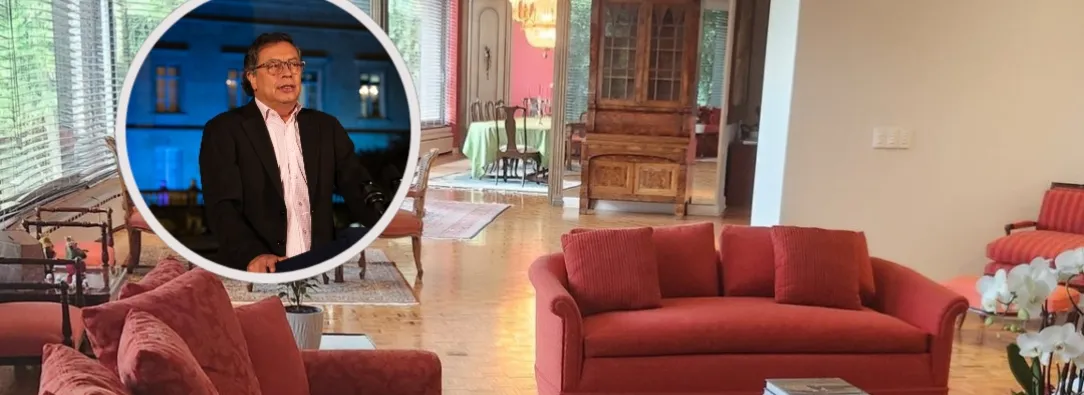 Petro sobre venta de residencia de embajador en México. / Fotos: Presidencia de la República.