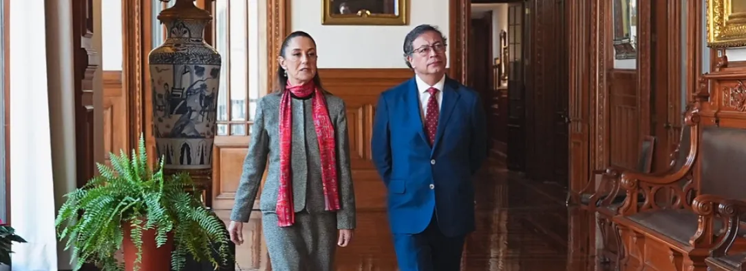 Visita de Petro a México. / Foto: Presidencia de la República.