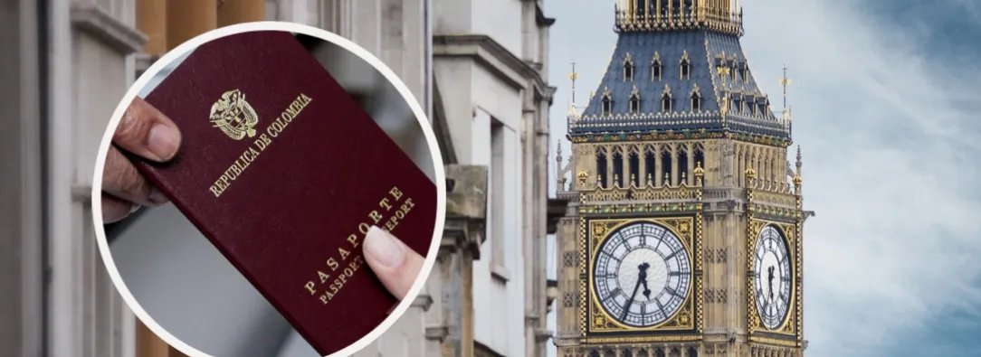 Reunión entre Colombia y Reino Unido sobre visas. / Fotos: Pixabay y Cancillería.