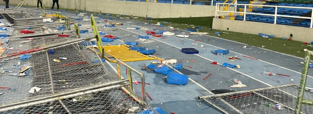 Sanciones al estadio Pascual Guerrero. / Foto: X Juan José Mantilla.