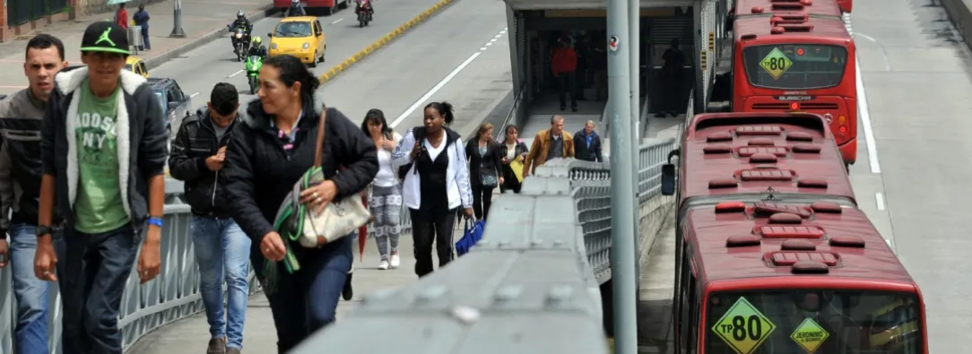 Tarifa de Transmilenio. / Foto: AFP.