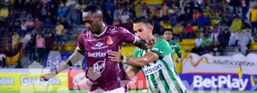 Tolima vs. Nacional en la final. / Foto: Dimayor.