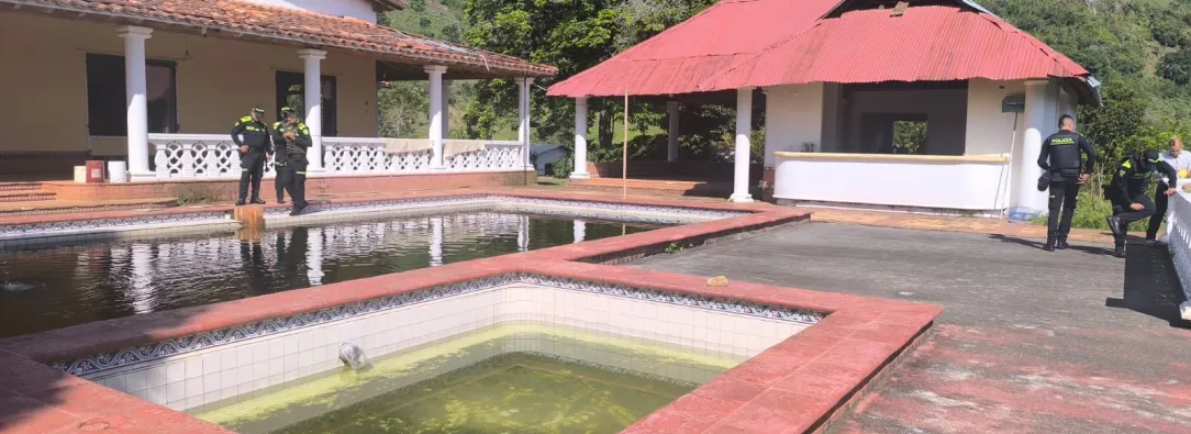 La SAE recupera lujosa finca vinculada al hermano de Pablo Escobar