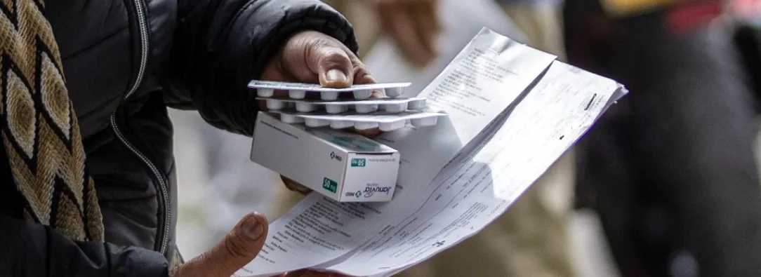 El presidente Gustavo Petro ha propuesto ampliar los gestores farmacéuticos en Colombia. / Alejandro Martinez - AFP