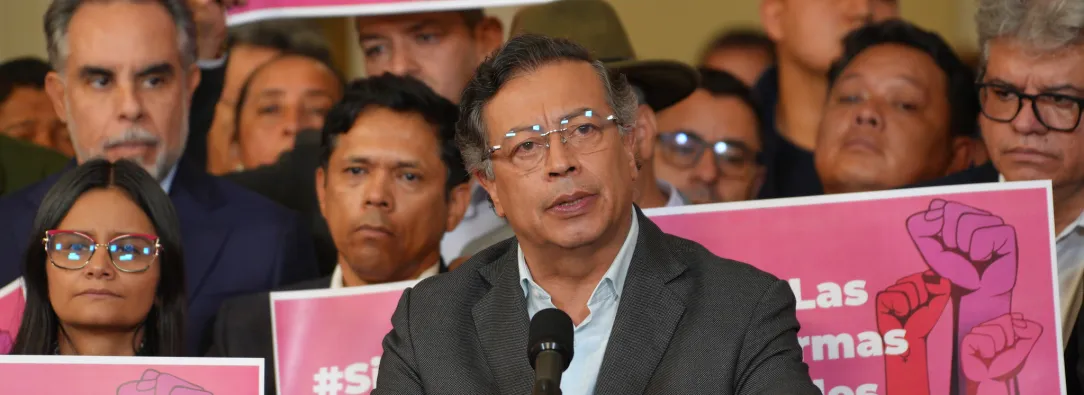 Declaración del Presidente Gustavo Petro tras anuncio del hundimiento de la Reforma Laboral.