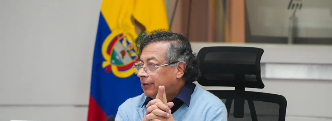 El presidente argumentó que hay intereses políticos en el Banco de la República. / Foto: Presidencia de la República.