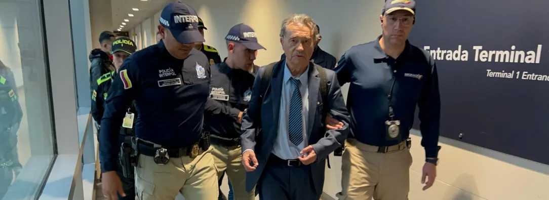 Lehder fue considerado uno de los más poderosos jefes del Cartel de Medellín. / Foto: Migración Colombia.