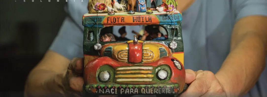 La cerámica, tejeduría, cestería, entre otras artes, serán las protagonistas. / Imagen: Señal Colombia.