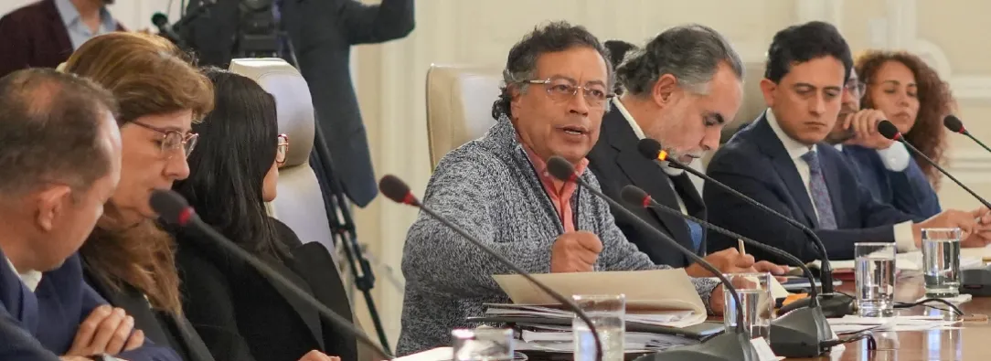 Consejo de ministros sobre el Catatumbo. / Foto: Presidencia de la República.