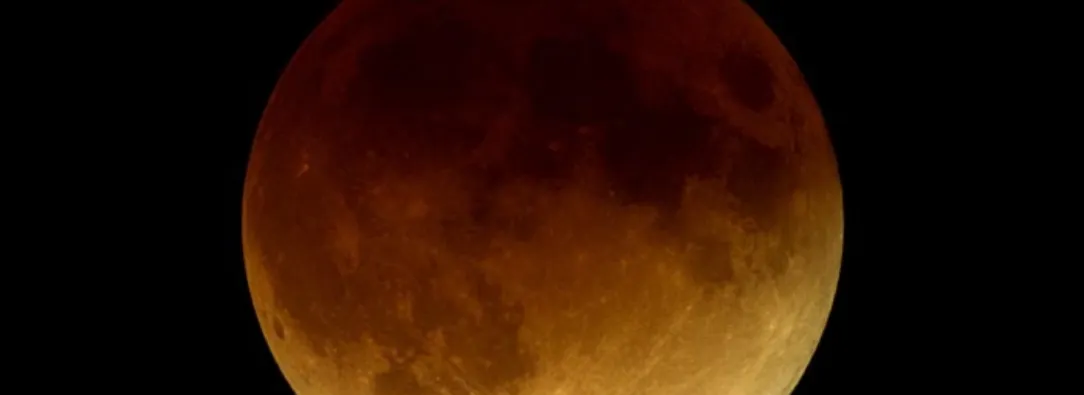 Eclipse lunar. / Foto: Flickr.