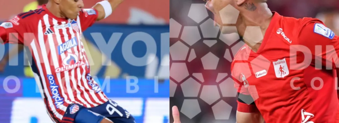 Junior vs. América de Cali. / Fotos: Dimayor.