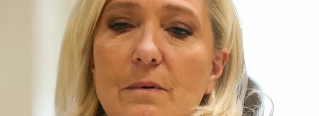 Marine Le Pen condenada. / Foto: AFP.