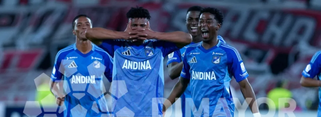 Victoria de Millonarios vs. Santa Fe. / Foto: Dimayor.