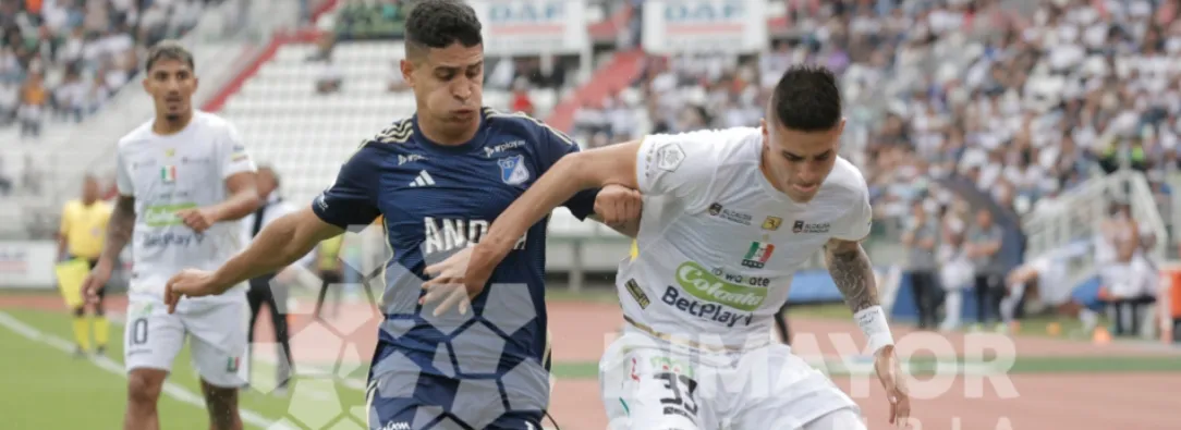 Millonarios vs. Once Caldas. / Foto: Dimayor.