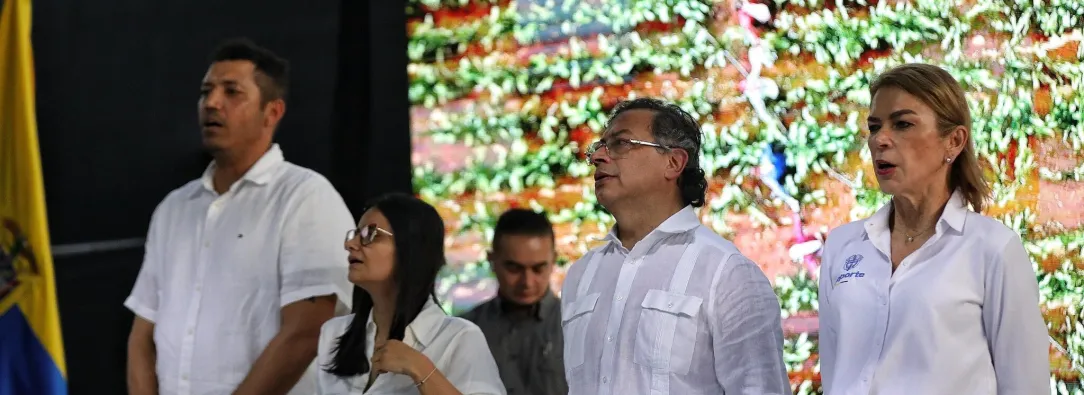 Puerto Antioquia promete ser un megaproyecto que cambiará la economía en el Urabá. El presidente Petro advierte que no puede suceder lo mismo que en Buenaventura. / Foto: Ministerio del Deporte.